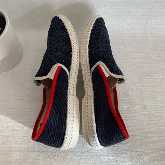 Rivieras Blue/Red Cotton Mesh Breathable Loafers Unisex EU42 W10.5-11 M9 main image 5